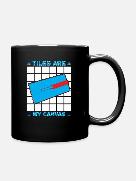 Beruf Bester Fliesenleger Geschenk-Idee - Tasse einfarbig - Schwarz