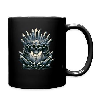 T - Shirt Gaming Controller - Tasse einfarbig - Schwarz - Rechts