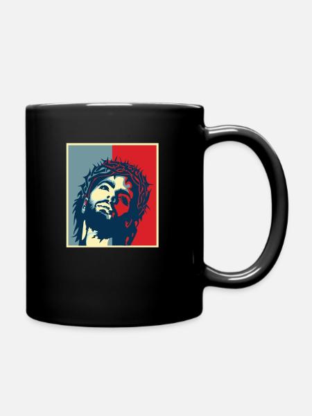 Équipe Jésus-Christ Christianisme Religion Christ - Mug uni - noir