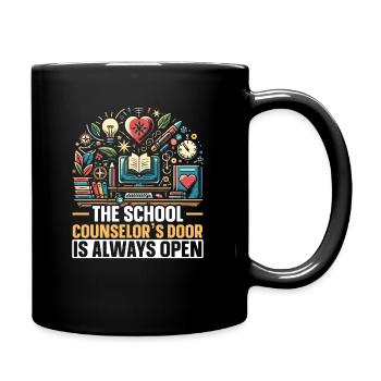 Schulberater Job Arbeit Berufsberatung - Tasse einfarbig - Schwarz - Rechts