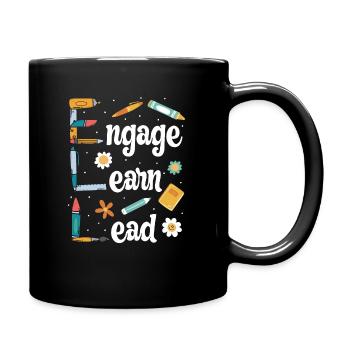 Ell Enseignant Enseignant Anglais Apprenant - Mug uni - noir - Droite