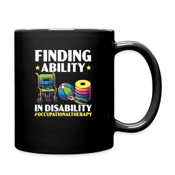 Occupational Therapist Occupational Therapy - Full Colour Mug - black - Right