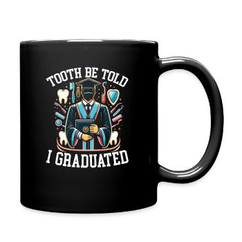 Diplôme de dentiste, Dentaire - Mug uni - noir - Droite
