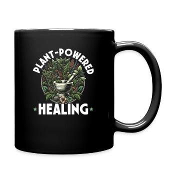 Herboristerie, Phytothérapie, Guérison naturelle - Mug uni - noir - Droite