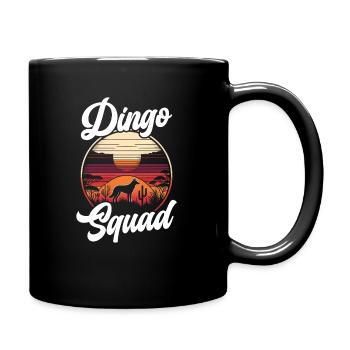 Dingo-liebhaber Westaustralien-tier-hundedingos - Tasse einfarbig - Schwarz - Rechts