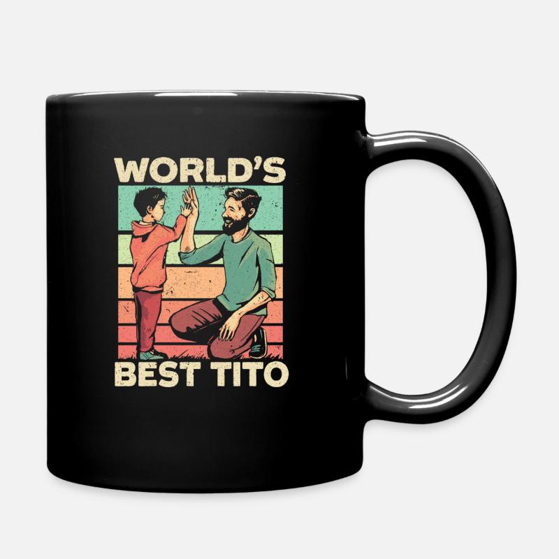 Drôle philippin oncle de Tito, Meilleur - Mug uni - noir