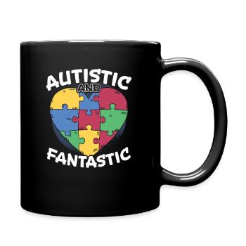 Drôle Autisme Neurodiversité Autiste - Mug uni - noir - Droite