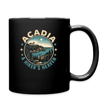 Acadia National Park Outdoor Tours USA America - Full Colour Mug - black - Right