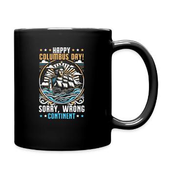 Columbus Day Amérique 1492 Usa Découverte - Mug uni - noir - Droite