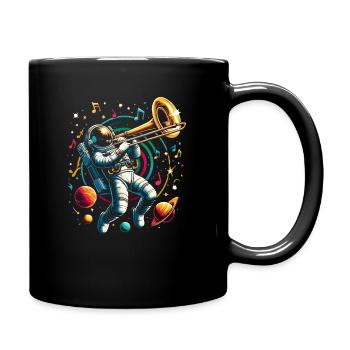 Musicien tromboniste Tromboniste Musical - Mug uni - noir - Droite