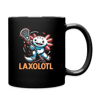 Joueur de crosse Lax Trainer Sport - Mug uni - noir - Droite