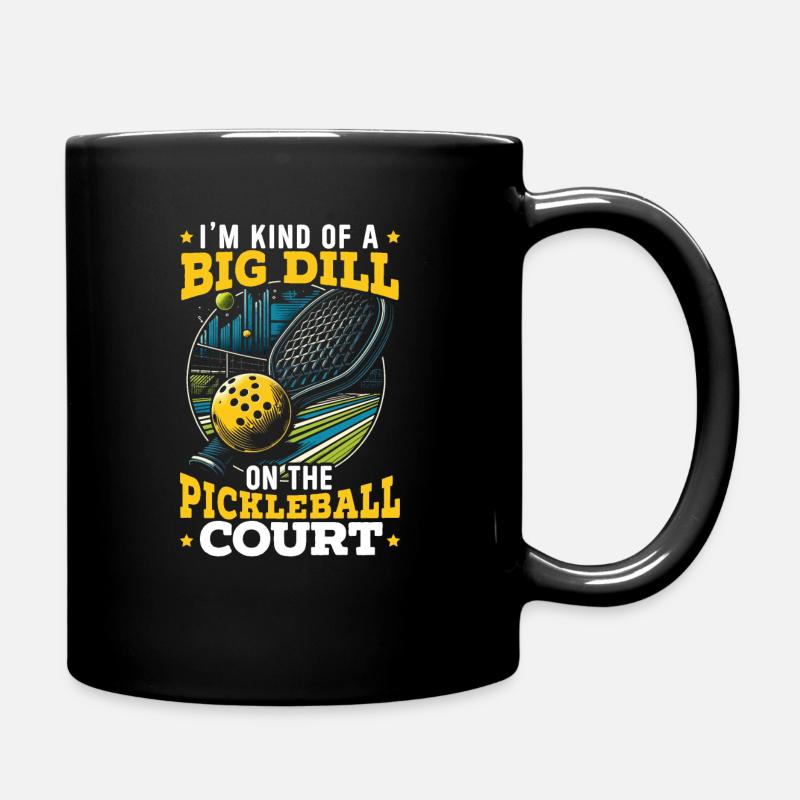 Pickleball player Dink Sport Pickle Ball I - Full Colour Mug - black