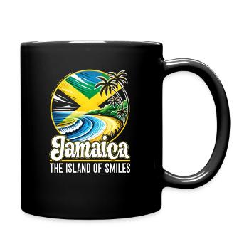 Nationalité du pays battant pavillon de la Jamaïque, I - Mug uni - noir - Droite