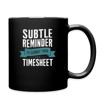 Responsable des ressources humaines Emploi Employé des ressources humaines RH - Mug uni - noir - Droite