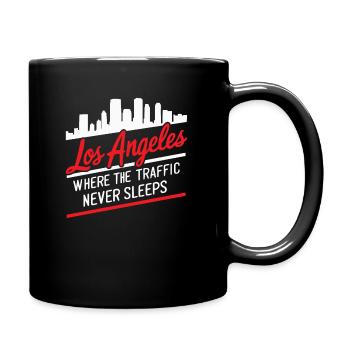 United States USA State of America Go - Full Colour Mug - black - Right