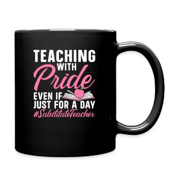 Cool substitute teachers - Full Colour Mug - black - Right