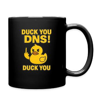 Esquivez-vous ! - Mug uni - noir - Droite