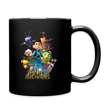 Insectibles Zak und Serienfiguren - Tasse einfarbig - Schwarz - Rechts