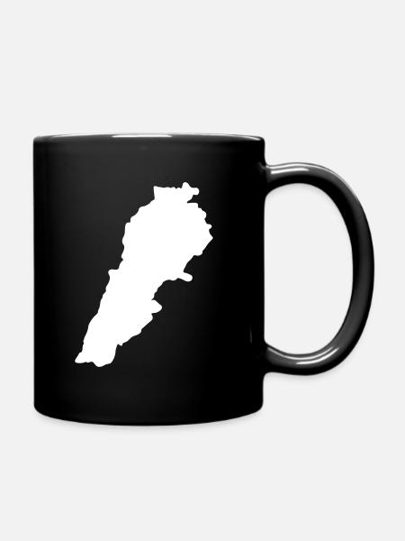 Liban - Mug uni - noir