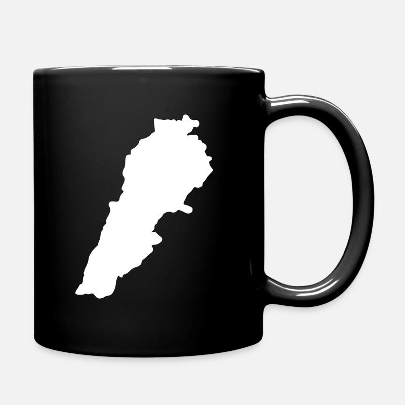 Liban - Mug uni - noir