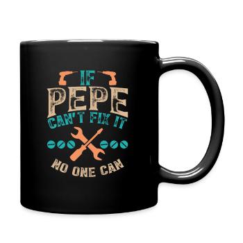 If Pepe Can t Fix It No One Can - Full Colour Mug - black - Right