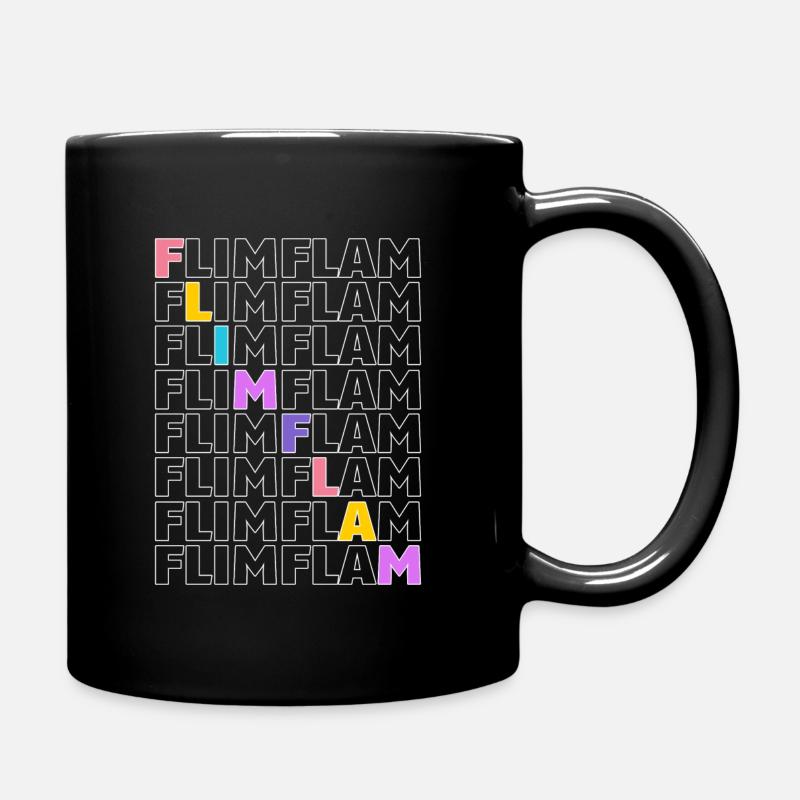 Flim Flam - Tasse einfarbig - Schwarz
