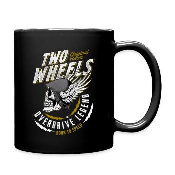 Motocyclistes, motards, choppers, Born To Ride - Mug uni - noir - Droite