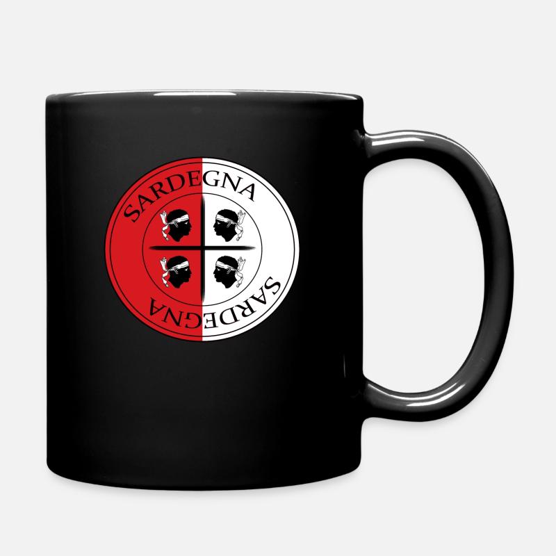 Sardinien, Sardegna, Italien - Tasse einfarbig - Schwarz