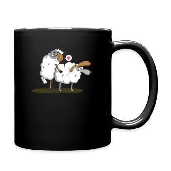 Camouflage - Mug uni - noir - Droite