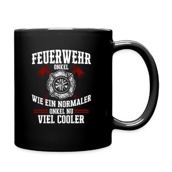 fireman - Full Colour Mug - black - Right