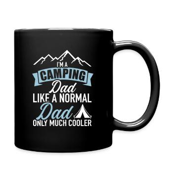 camping - Full Colour Mug - black - Right