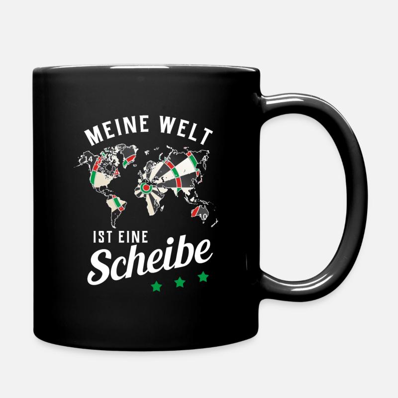 Dart - Tasse einfarbig - Schwarz