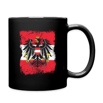 L'Autriche - Mug uni - noir - Droite