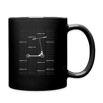 Freestyle 2 - Tasse einfarbig - Schwarz - Rechts
