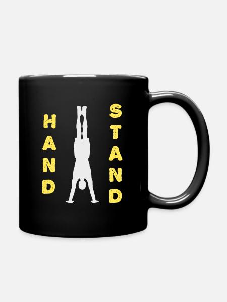 Handstand Balance : Calisthenics - Mug uni - noir