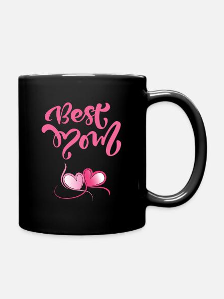best mom - Mug uni - noir
