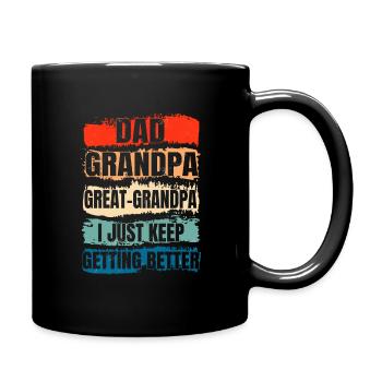 Idée cadeau arrière-grand-père Papa Grand-père Arrière-grand-père - Mug uni - noir - Droite