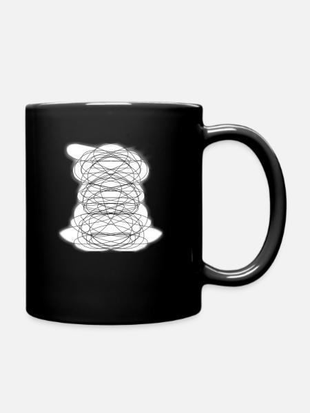scrawl - Full Colour Mug - black