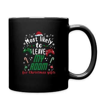 Noël Gamer Gaming Dire Drôle Humour Noël - Mug uni - noir - Droite