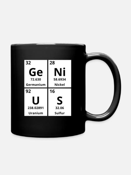 Génie - Mug uni - noir