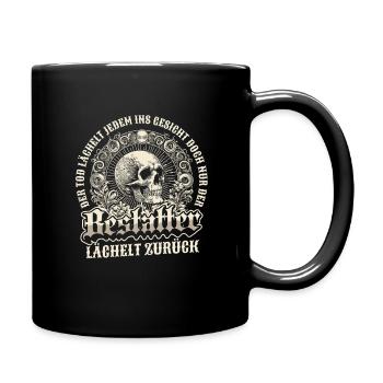 Bestatter Bestattungsfachkraft Geschenkidee Cool - Tasse einfarbig - Schwarz - Rechts