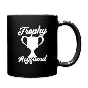Boyfriend Couples Love Relationship Partner Gift Idea - Full Colour Mug - black - Right