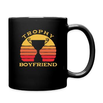Boyfriend Couples Love Relationship Partner Gift Idea - Full Colour Mug - black - Right