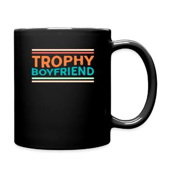 Freund Paare Liebe Beziehung Partner Geschenkidee - Tasse einfarbig - Schwarz - Rechts