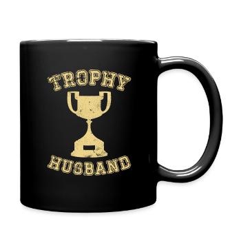 Ehemann Bräutigam Heirat Hochzeit Geschenkidee - Tasse einfarbig - Schwarz - Rechts