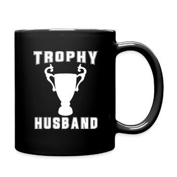 Ehemann Bräutigam Heirat Hochzeit Geschenkidee - Tasse einfarbig - Schwarz - Rechts