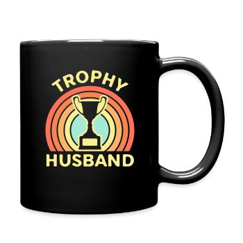 Ehemann Ehe Männer Geschenkidee Heirat Hochzeit - Tasse einfarbig - Schwarz - Rechts
