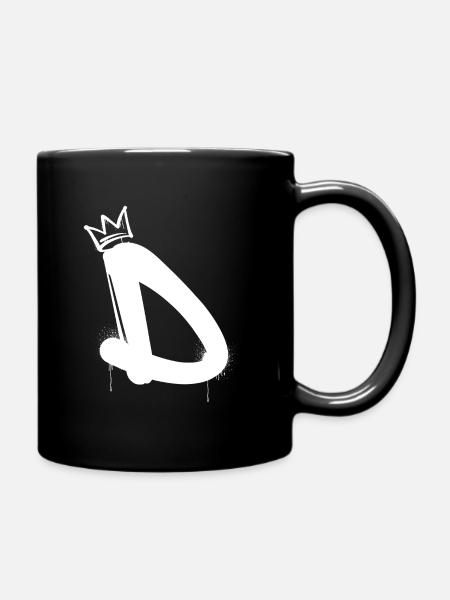 D - Tasse einfarbig - Schwarz