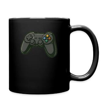 Controller Gaming - Tasse einfarbig - Schwarz - Rechts