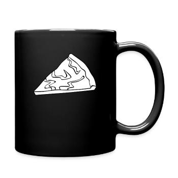 pizza pizzeria food food restaurant11 - Full Colour Mug - black - Right